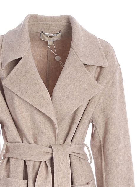 michael kors mantel beige|Michael Kors winter coats.